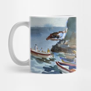 Launching at Choroni Beach Mug